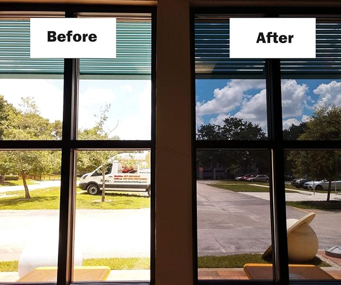 Niviy One Way Window Film Daytime Privacy Mirror Effect Reflective Window Tint for Home Self Adhesive UV Sun Blocking Heat Control Glass Door Films 17.7 x 118 inches Silver