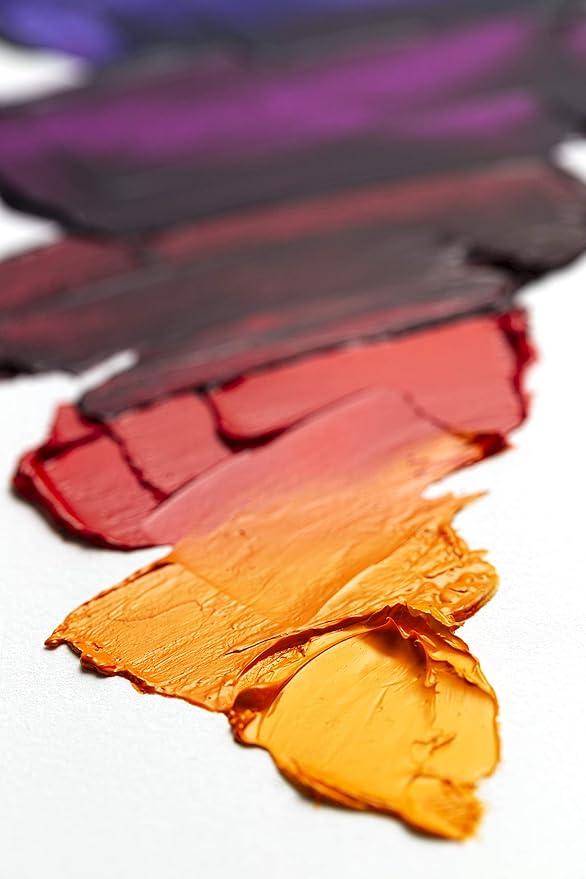 Winsor & Newton Artists' Oil Color, 200ml (6.75 oz) Tube, Cadmium-Free Orange