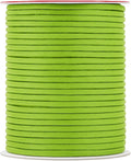 Mandala Crafts 2mm 109 Yards Yellow Green Cotton Waxed Cord for Jewelry Making Bracelet Cord Waxed String - Beading String Thread Jewelry Cords for Necklaces String