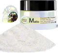 Matio Chameleon Mica Powder, 1.06oz/ 30g Silence Forest White Chrome Powder, Pearlescent Effect Color Shift Pigment for Resin Craft, Soap Candle Dye, Nail Art, Makeup, Bath Bomb,Paint,Slime Pigment