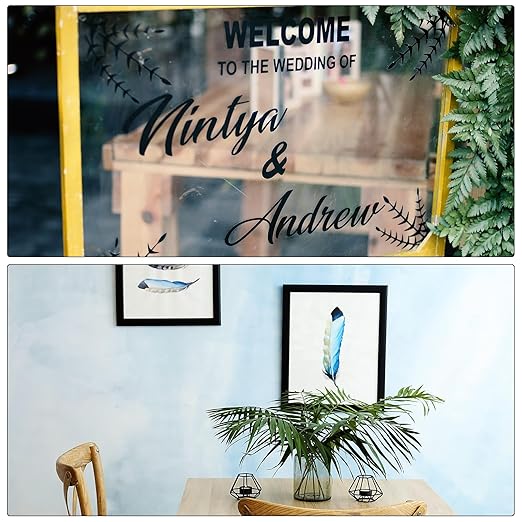 uxcell 4Pcs Acrylic Sheets 12x8 Inch Acrylic Panel 1/8 Inch-3mm Plastic Board for Picture Frames Sign Holders DIY Display Projects Craft, Clear Yellow