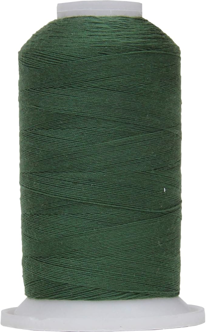 Threadart Polyester All-Purpose Sewing Thread - 600m - 50S/3 - Evergreen