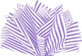 Flexicore Packaging Lilac Purple Pin Stripe Print Gift Wrap Tissue Paper Size: 15 Inch X 20 Inch | Count: 100 Sheets | Color: Lilac Pin Stripe