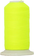 Threadart Polyester All-Purpose Sewing Thread- 600m - 50S/3 - Neon Yellow