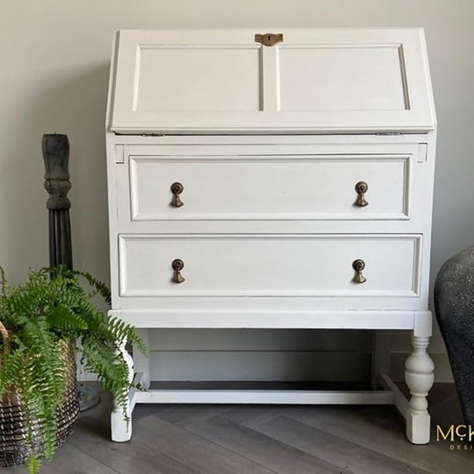 Dixie Belle Paint Company Chalk Finish Furniture Paint – Gardenia (4oz) – Matte Chic Chalk Mineral DIY Furniture Paint