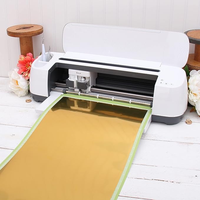 Threadart Metallic Foil Charcoal Heat Transfer Vinyl Film | Custom Cut Roll 20" Wide by The Yard | Compatible with Venture Explore and Maker, Silhouette Cameo, & Large Format Cutters