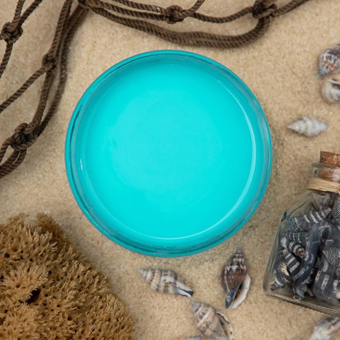 Dixie Belle Paint Company Chalk Finish Furniture Paint - Pure Ocean (32oz) - Matte Bright Teal Chic Chalk Mineral DIY Furniture Paint