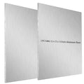 2 Pack 6061 12 x 12 x 1/4 Inch Aluminum Sheet, T6 Heavy Duty Flat Plain Multifunctional Metal Square Aluminum Plate Sheet for DIY Construction, Mechanical Workshop