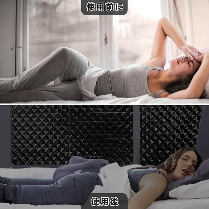 Qualsen Blackout Window Film, 𝟑𝐃 𝐕𝐢𝐬𝐮𝐚𝐥 𝐀𝐩𝐩𝐞𝐚𝐥 100% Light Sun Blocking Privacy Film for Glass Windows, Removable No Glue Black Out Window Tint for Home Day Sleep Garage 35.4×118inch