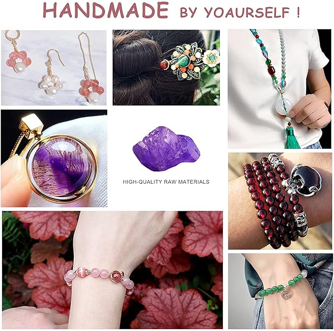 32PCS 12MM Tea Watermenlon Stone Beads Energy Healing Beads for DIY Jewelry Bracelet Necklace Making for Jewelry Making 15Inch