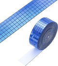 PATIKIL 5x5mm Self Adhesive Mirrors Mosaic Tiles, 3600 Pcs Square Mini Glass Mosaic Disco Tile Sticker for DIY Craft Disco Ball Party Decoration, Blue