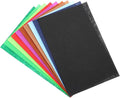 MECCANIXITY Felt Square Shape Craft Felt Sheets 7.87Inch x 7.87Inch for Home Decor Party Crafting Art, 10 Colors, Pack of 100