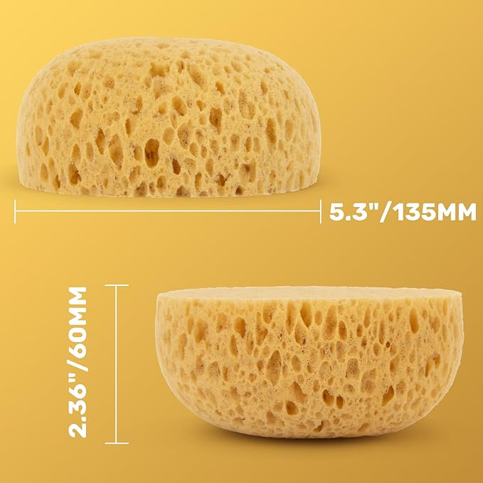 MAQIHAN 2PCS Knockdown Texture Sponge - Drywall Repair Texture Spray Drywall Texture Patch Sponge for Painting Ceiling Wall Knock Down Texture Tool Paint Sponge