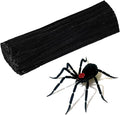 120 Pcs Black Pipe Chenille Stems, Chenille Stems Pipe Cleaners Long Craft Pipe Cleaners Pipe Cleaners for Hair Locs Beginner Creative Crafts Christmas Halloween Decorations