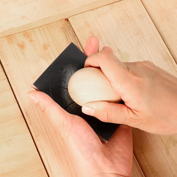 24 Pcs Sanding Sponge 180 Grit, Washable & Reusable Sanding Blocks for Wood, Metal, Drywall, Glazing, Wet Dry Sandpaper for Smooth Finishing
