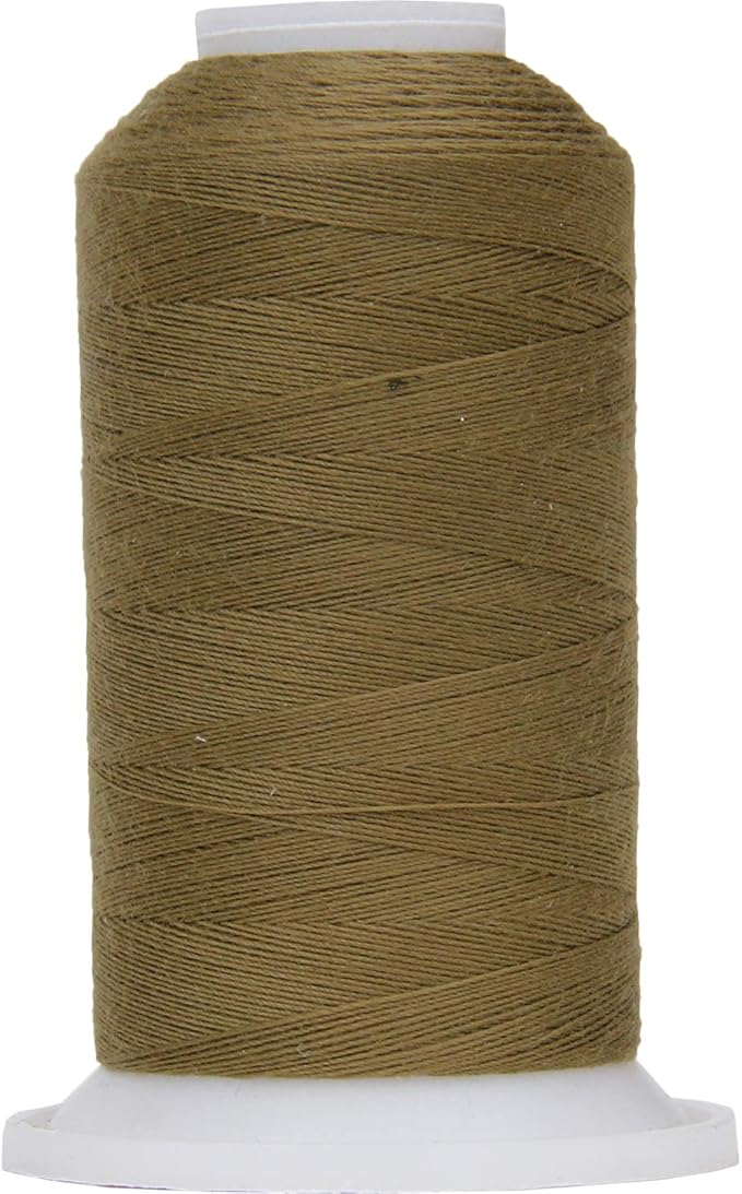 Threadart Polyester All-Purpose Sewing Thread - 600m - 50S/3 - Olive