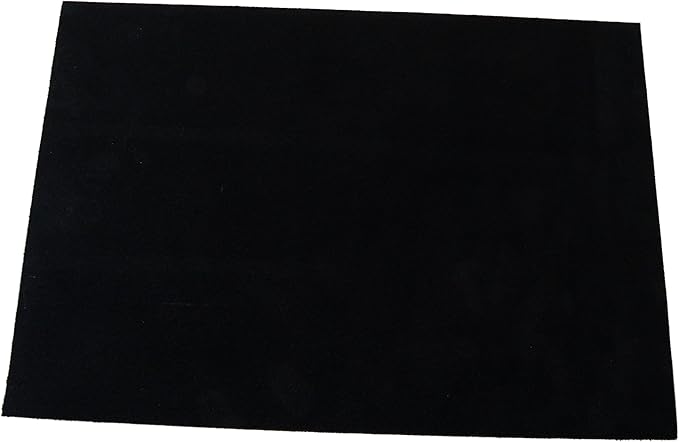 Premium Quality Suede Sheets 8.5"x12" with Super-Strong self-Adhesive Backing. Ideal for Making Peel-and-Stick (self-Stick, Stick-on) Soles for Dance Shoes, [SUEDE-DIY-r01].
