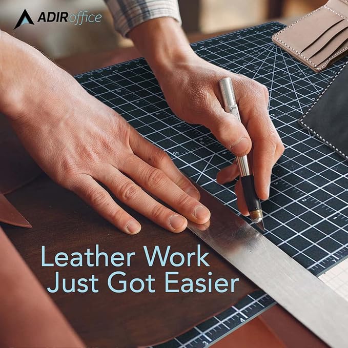 Adir Professional Self Reversible Healing Cutting Mat, 36 by 48-Inch, Green/Black