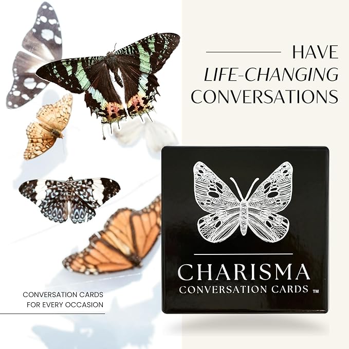 Conversation Cards – 54 Inspiring Quotes Paired with Questions to Spark Honest, Fun & Meaningful Conversations for Couples, Families & Friends