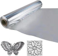 Foil Aluminum Roll Heavy Duty: Extra Thick Aluminum Foil Craft Engraving for Crafts, Tin Foil Aluminum Sheets for Painting Embossing, Craft Metal Foil Sheets 100um Thick (70umThick/11.81"W/19.7ft L)