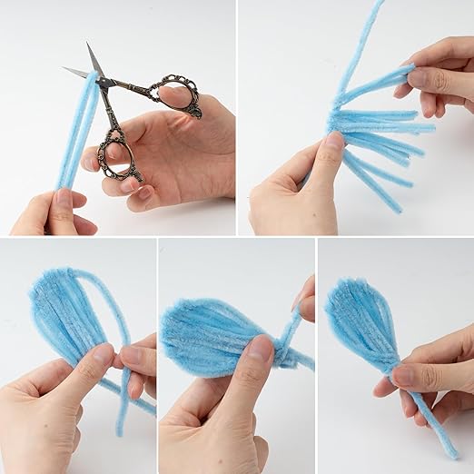 Caydo 4000 Pieces Pipe Cleaners 40 Assorted Colored Chenille Stems for Art and Crafts, Pipe Cleaner Crafts for DIY Art and Craft Projects Creative Gift Party Decorations
