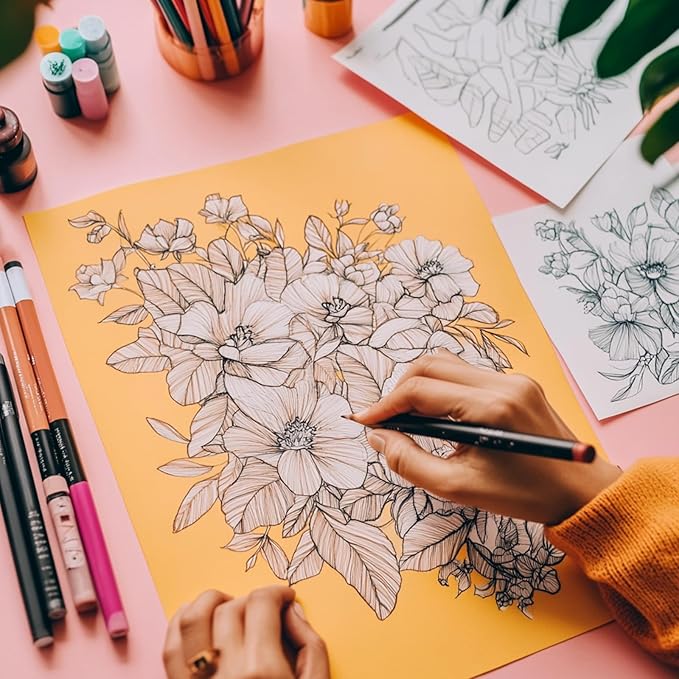 MECCANIXITY Colored Vellum Paper, 40 Sheet Orange Transparency 8.5 x 11 Printable Vellum Paper, Translucent Vellum Sheets for Printing Wedding Invitations Ink Jet Laser Printer