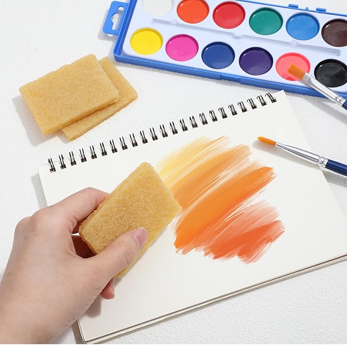 Nogeqi 8PCS Rubber Cement Eraser Residue and Glue Eraser for Removing Adhesive from Paper Plastic Art Painting