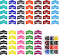 SIXPOINTS 60 Pieces MTG Keyword Counters -Set of Color Coded MTG Tokens & Box Set Compatible with Magic The Gathering, TCG, Card Games Accessories (MTG Keyword Counters)