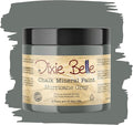 Dixie Belle Paint Company Chalk Finish Furniture Paint - Hurricane Gray (16oz) - Matte Medium Gray Chic Chalk Mineral DIY Furniture Paint