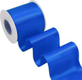 Royal Blue Satin Ribbon 3 Inch X 15 Yards Solid Color Double Faced Ribbons Perfect for Crafts Wedding Decor Bow Making Arts Sewing and More