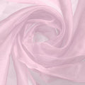 MECCANIXITY Iridescent Sheer Organza Fabric, 2 Yards x 59 Inches Solid Holographic Shiny Fabric Organza Cloth for Wedding, Curtains, Costume, Photo Background, Lotus Pink