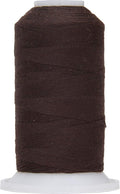Threadart Polyester All-Purpose Sewing Thread - 600m - 50S/3 - Chocolate