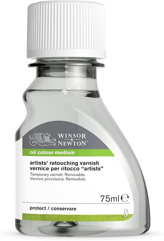Winsor & Newton Professional Artists' Retouching Varnish, 75ml (2.5oz) Bottle