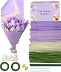 Pipe Cleaners, 400 Pieces Chenille Stems for Flower Bouquet Making, Fuzzy Sticks for DIY Projects, STEM Activities, Length 11.8 inches(30cm), Beginner-Friendly Birthday Gifts for Craft Lovers (Purple)
