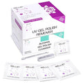 Gellen Gel Polish Remover Pad Kit, Acetone Polish Remover Pads & Alcohol Pads Cleanser Wipes, 400 Pack Travel Kit Professional Individually Wrapped Quick Easy with Glycerin Moisturizing
