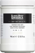 Liquitex Professional Heavy Body Acrylic Paint, 32-oz (946ml) Pot, Transparent Mixing White