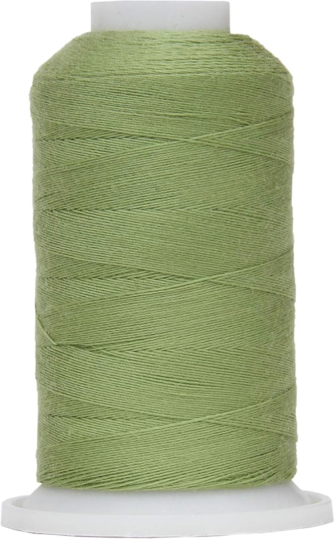 Threadart Polyester All-Purpose Sewing Thread - 600m - 50S/3 - Avocado