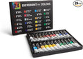 Elan Professional Oil Paint Set, 24 Vibrant Colors Tubes 1.7fl oz, Non-toxic Oil Paints for Canvas Painting, Art Paints for Adults & Artists