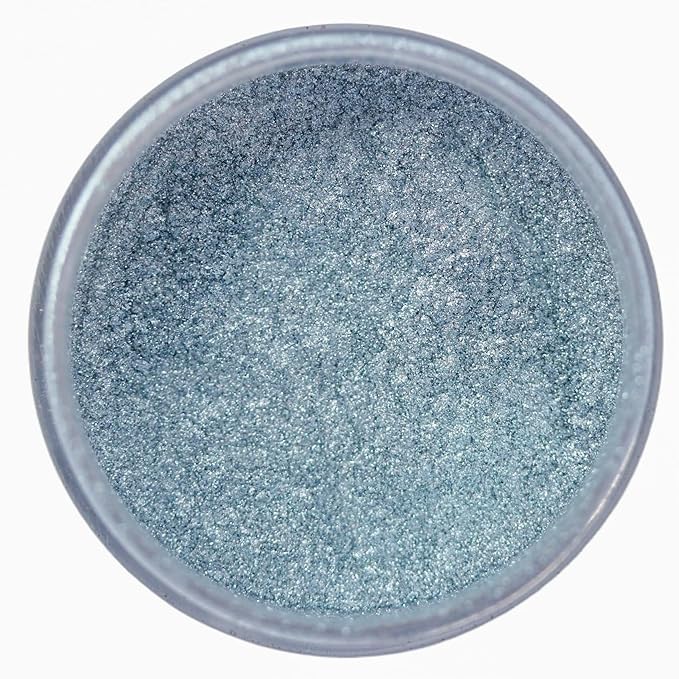 Premium Diamond Mica Powder Pigment- for Epoxy, Resin, Soap, Paint, Woodworking, Acrylic Pouring, Bath Bombs, Fishing Lures - DIY Arts and Crafts Additive (Super Shiny Silver)