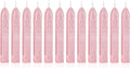 Yoption 12 Pcs Rose Gold Sealing Wax Sticks with Wicks for Wax Seal Stamp, Wedding Invitations, Gift Wrapping, Christmas