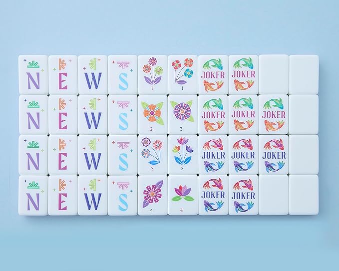 Kaleidoscope Mahjong Tile Set