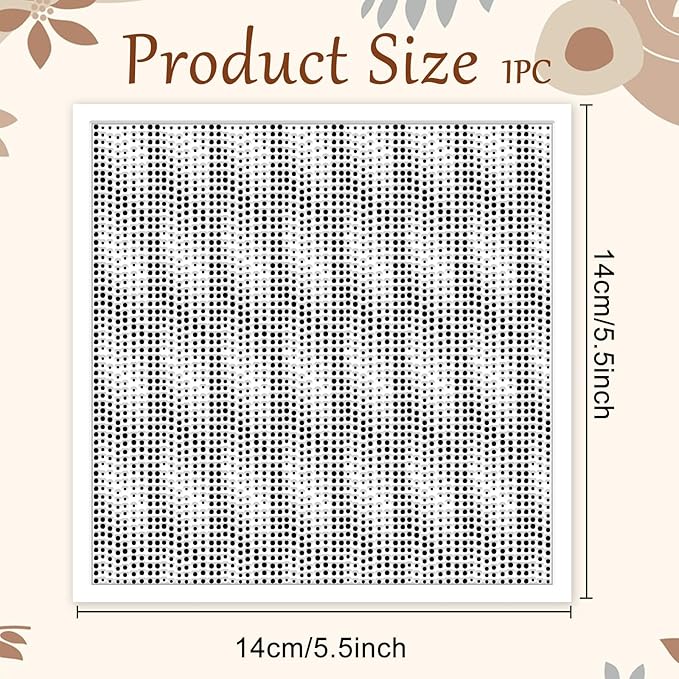 CHGCRAFT Polka Dot Texture Polymer Clay Texture Sheets Geometric Texture Silicone Texture Stamp Clay Texture Mat Modeling Pattern Pad for Jewelry and Clay Earrings Tools, 5.5x5.5 inch