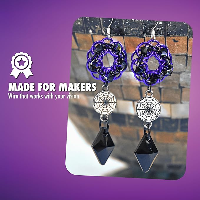 Artistic Wire 28 Gauge Tarnish Resistant Brass Craft Jewelry Wrapping Wire, Gold Color, 15 yd