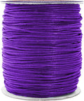 Mandala Crafts 1.5mm 109 Yards Purple Cotton Waxed Cord for Jewelry Making Bracelet Cord Waxed String - Beading String Thread Jewelry Cords for Necklaces String