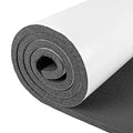 Sponge Neoprene Foam Rubber Sheet with Adhesive, 12 in x 60 in x 1/2 in Multi-Function Soundproof High Density Waterproof Rubber Mat, Perfect Cosplay Easy Cut DIY Neoprene Padding Roll - Black