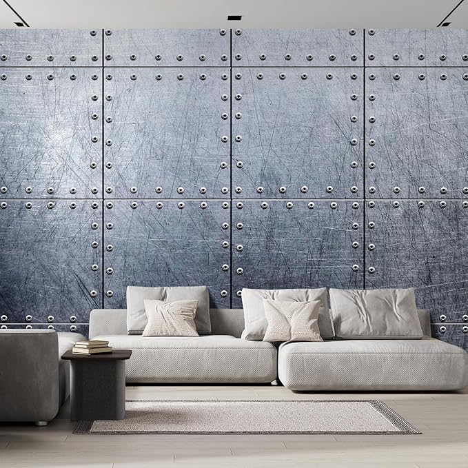 wall26 Metal Wallpaper Background Canvas Art Wall Decor - 108x144 inches