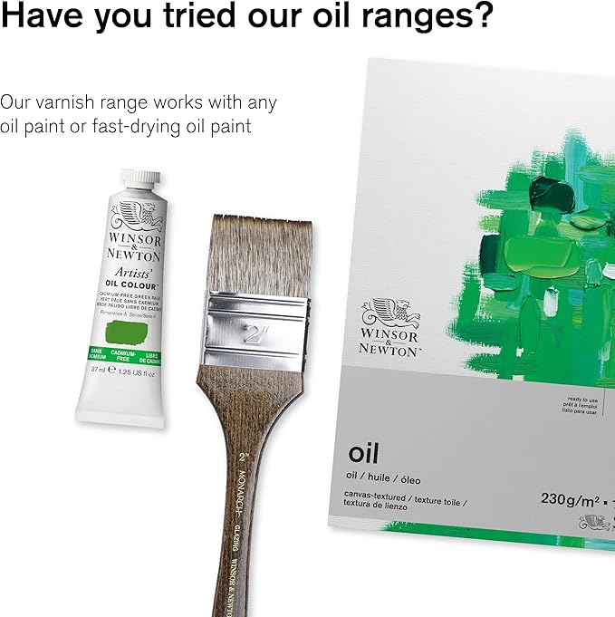 Winsor & Newton Professional Artists' Gloss Varnish, 500ml (16.9-oz) Bottle