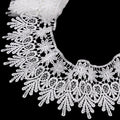 GXTIZAS White Lace Trim 5 Yards Wide Venise Lace Ribbon Embroidered Edge Trim for Sewing Crafts Pillow Case