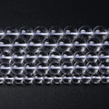 AAAAA Natural Clear White Crystal Quartz Beads Round Loose Spacer Beads for Jewelry Making DIY Bracelets Crystal Energy Healing Power Stone 45pcs 8mm 15 Inch