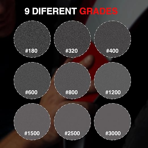 30-Pcs 3x4 Inch 320 Grit Sanding Sponge Set, Soft Foam Hand Sanding Blocks, Ultra-Fine Wet/Dry Sandpaper for Wood, Metal, Drywall, Furniture Polishing